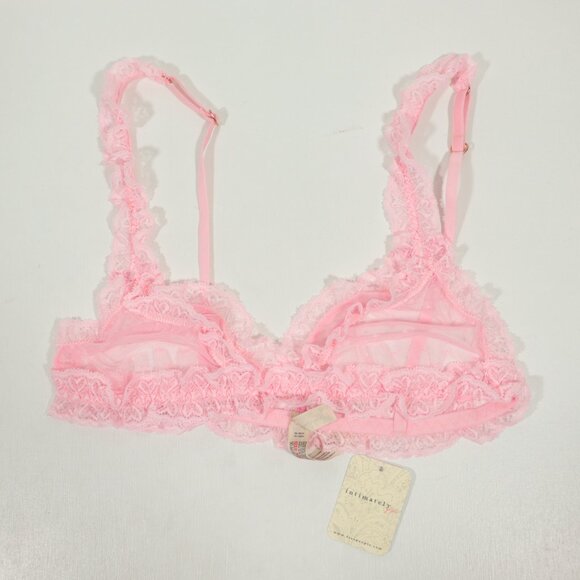 NWT Free People Heart to Heart Bralette in Pink Size Small - Picture 3 of 11